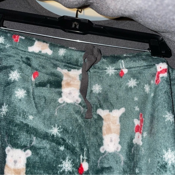 BearPaw 2-Piece Fa La La Pajama Set with Green Fleece Pants Size 3X - Picture 5 of 9
